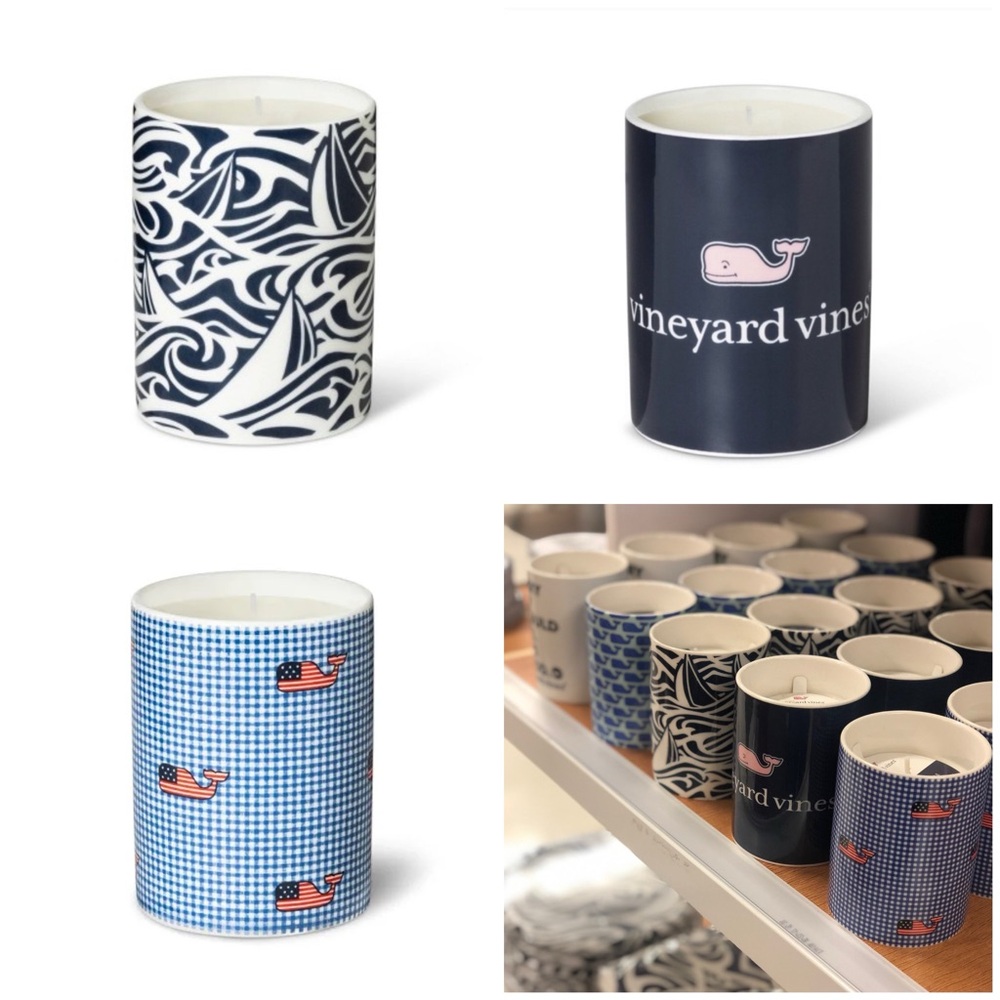 Set of 3 Vineyard Vines for Target! Jar Candles NEW